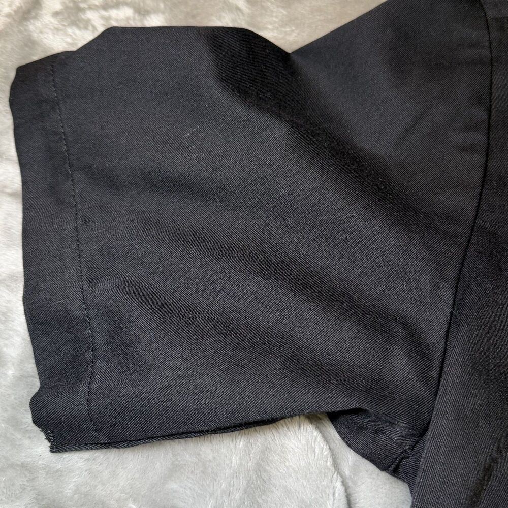 Dickies Mens Size Large Black Work Shirt Utility Uniform Top Buttons Durable - Picture 10 of 11